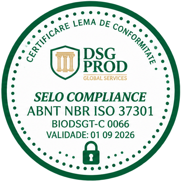 Selo Compliance ABNT NBR ISO 37301